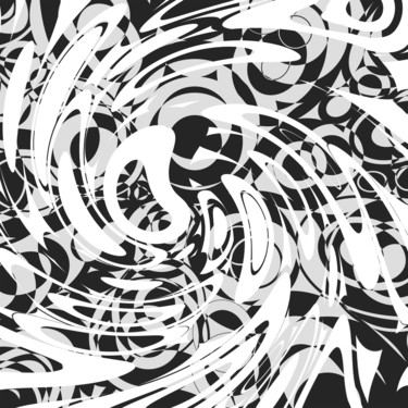 Arts numériques intitulée "ronds-dans-ronds.jpg" par Daniel Dalia, Œuvre d'art originale