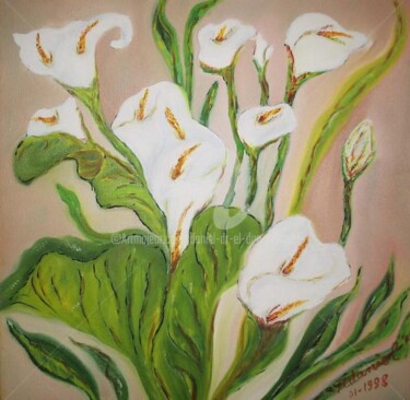 Painting titled "Bouquet d'Arôme" by Daniel Dr. El Dan (Mdaniel), Original Artwork, Oil