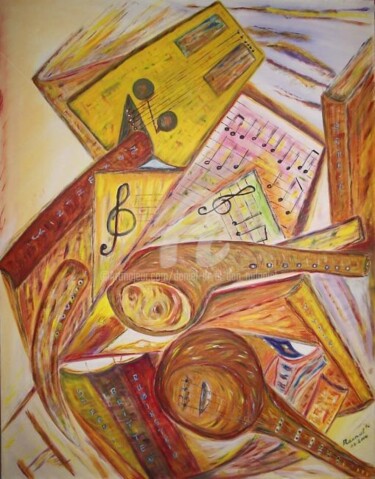 Painting titled "Le Sofar" by Daniel Dr. El Dan (Mdaniel), Original Artwork, Oil