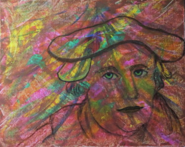 Peinture intitulée "Martin Luther d'apr…" par Daniel Dumetz, Œuvre d'art originale, Acrylique
