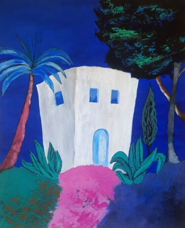 Painting titled "" LA CALIFORNIE " ,…" by Daniel Garcia (Léo), Original Artwork, Acrylic