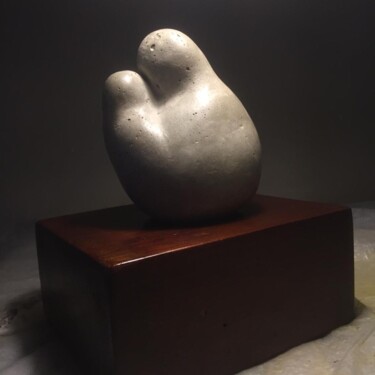Скульптура под названием "Mother and Child # 1" - Daniel Gomez, Подлинное произведение искусства, бетон