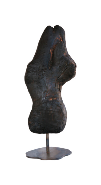 Sculpture titled "Sensiluette" by Daniel Grenzing, Original Artwork, Wood