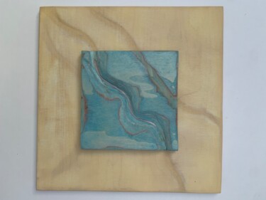 Escultura titulada "Riu de Plata" por Daniel Grenzing, Obra de arte original, Madera Montado en Panel de madera