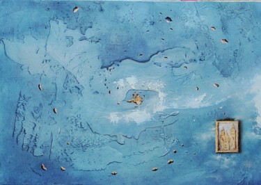 Peinture intitulée "santiago-1.jpg" par Daniel Jacquinot, Œuvre d'art originale, Huile