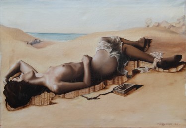 Pintura titulada "" La Vie "" por Daniel Jacquinot, Obra de arte original, Oleo