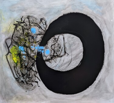 Peinture intitulée "Dualité" par Daniel L'Heureux, Œuvre d'art originale, Acrylique