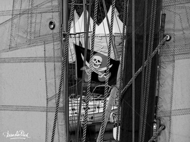 Arte digitale intitolato "Pirate à bâbord" da Daniel Le Page (Dan Ar Pach), Opera d'arte originale