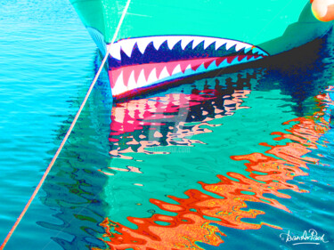 Digital Arts titled "Reflets" by Daniel Le Page (Dan Ar Pach), Original Artwork, Digital Painting