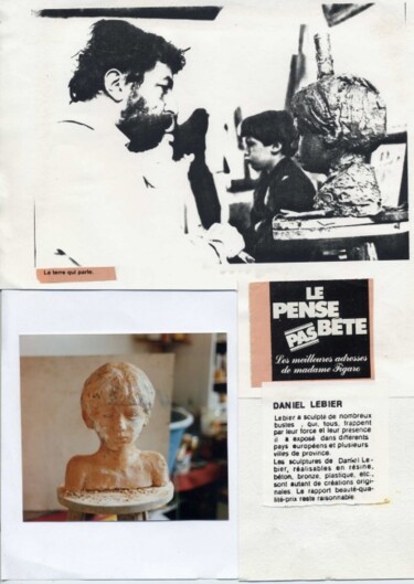Sculpture intitulée "Lebier sculpte" par Daniel Lebier, Œuvre d'art originale