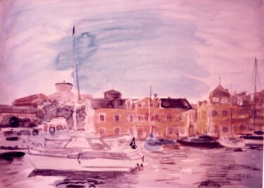 Painting titled "Marstrand" by Daniel Lebier, Original Artwork