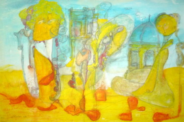 Painting titled "altea" by Daniel Palumbo, Original Artwork, Oil