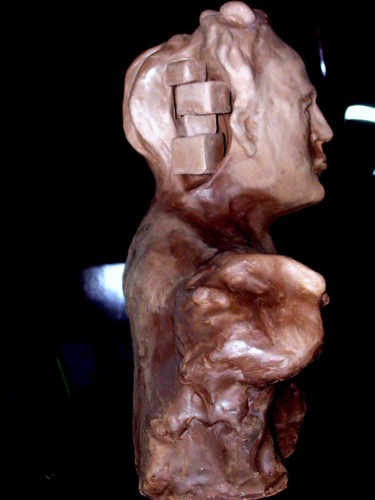 Sculpture intitulée "les cases" par Daniel Palumbo, Œuvre d'art originale