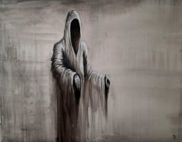 Schilderij getiteld "Phantom" door Daniel Polyakov, Origineel Kunstwerk, Acryl