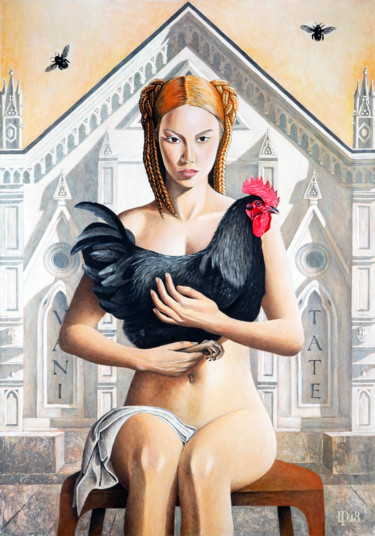Peinture intitulée "Vanitate" par Daniel Porada, Œuvre d'art originale, Acrylique