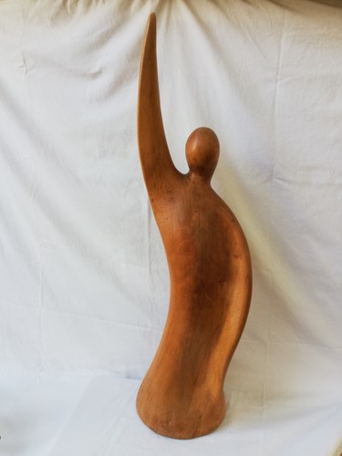 Sculpture titled "Etre" by Daniel Sachtleben, Original Artwork, Wood