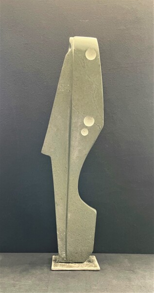 Sculpture intitulée "TOTEM 722" par Daniel Sanchez, Œuvre d'art originale, Pierre