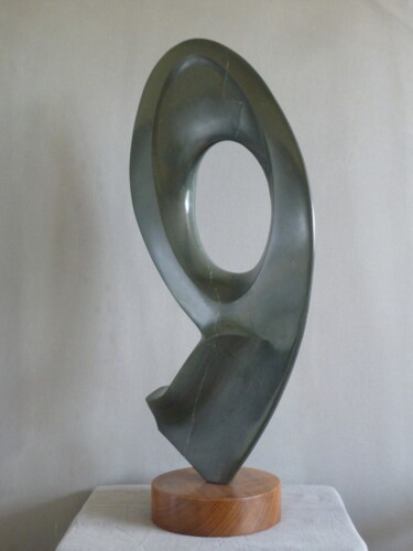 Sculpture titled "OXYGENE.Dolérite du…" by Daniel Sanchez, Original Artwork, Stone