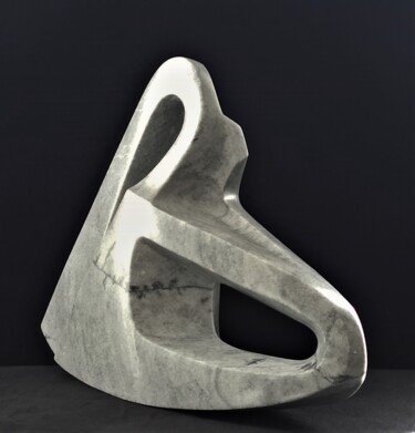 Скульптура под названием "PERSPECTIVE 1021.Ma…" - Daniel Sanchez, Подлинное произведение искусства, Камень