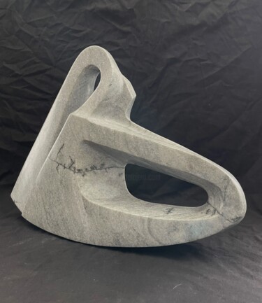 Sculpture titled "LIAISONS-LINKS.Marb…" by Daniel Sanchez, Original Artwork, Stone