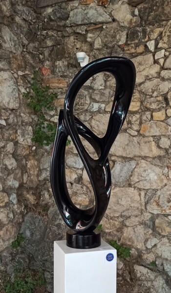 Sculpture titled "INFINITI. Résine 10…" by Daniel Sanchez, Original Artwork, Resin