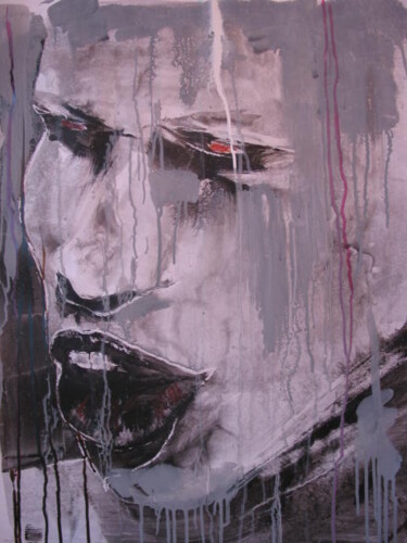 Peinture intitulée "visages_001.jpg" par Daniel Sentenac, Œuvre d'art originale