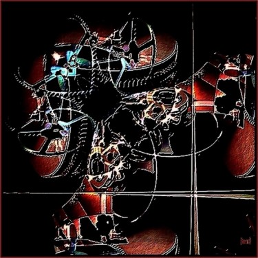 Цифровое искусство под названием "MOUVANCE.ZIG" - Daniel Sirius, Подлинное произведение искусства, 2D Цифровая Работа
