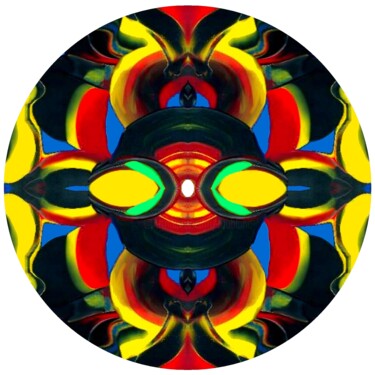 Digital Arts titled "MANDALA 30" by Daniel Toublanc, Original Artwork, Digital Painting