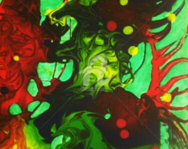 Peinture intitulée "My Abstract Life 20" par Daniel Quinlan, Œuvre d'art originale, Huile