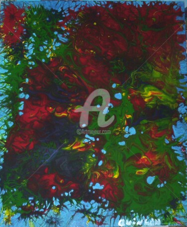 Painting titled "Abstract Movement…" by Daniel Quinlan, Original Artwork
