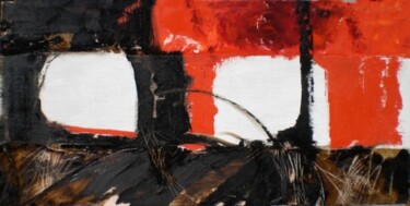 Pittura intitolato "Segni e Forme" da Daniela Baldo, Opera d'arte originale, Olio Montato su Altro pannello rigido