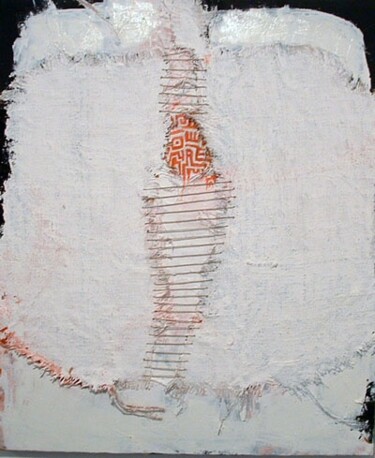 Картина под названием "Crisalide II - Ramm…" - Daniela Baldo, Подлинное произведение искусства, Масло Установлен на Деревянн…