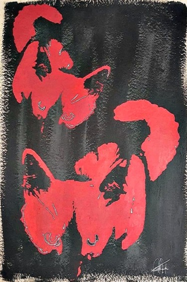 Antonina Gravures & estampes intitulée "Antonina" par Daniela Jacobsen Trindade, Œuvre d'art originale, Sérigraphie