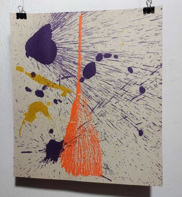 A Bruxa de Mentira Pintura titulada "A Bruxa de Mentira" por Daniela Jacobsen Trindade, Obra de arte original, Acrílico