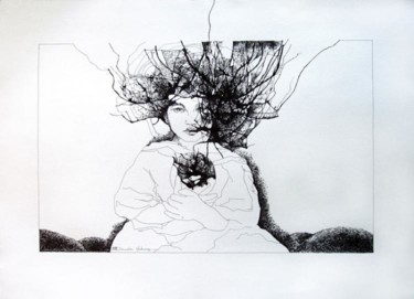 Drawing titled "Magic" by Daniela Huhurez, Original Artwork