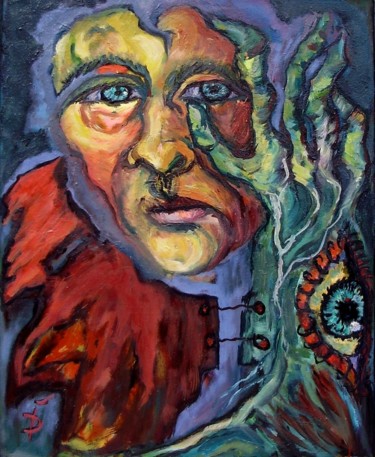 Malerei mit dem Titel "The Tree of the Sur…" von Daniela Isache, Original-Kunstwerk, Öl