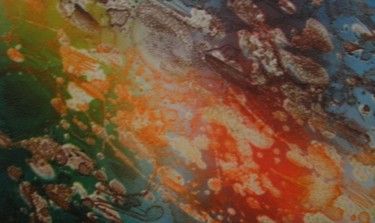 Painting titled "Meteore" by Daniela Viglioglia, Original Artwork