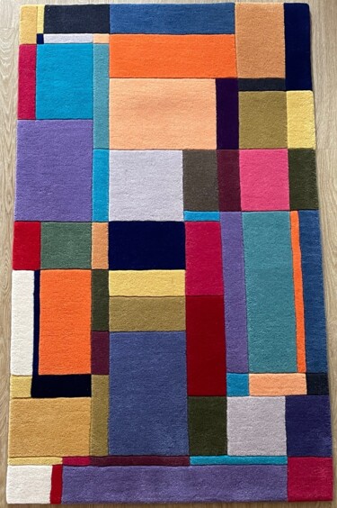 Textielkunst getiteld "My Hommage to Doesb…" door Daniel Buchner, Origineel Kunstwerk, Tapijtwerk