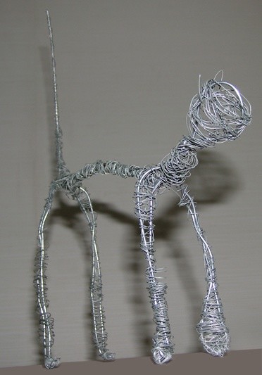 Sculpture titled "chatte1" by Daniel Collette, Original Artwork