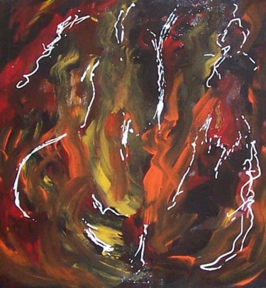 Painting titled "opera 2" by Vincenzo Carnabuci, Original Artwork, Acrylic