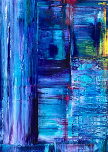 Painting titled "#22 oil on canvas 5…" by Daniele Mancuso, Original Artwork, Oil