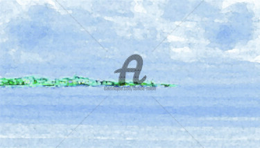 Arte digitale intitolato "in vista di Strombo…" da Daniele Milani, Opera d'arte originale