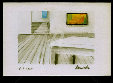 Tekening getiteld ""un quadro"" door Daniele Milani, Origineel Kunstwerk, 2D Digital Work