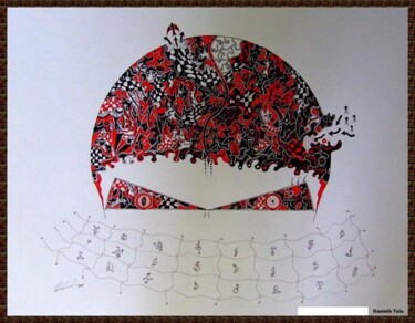 Disegno intitolato "untitled" da Daniele Tolu, Opera d'arte originale
