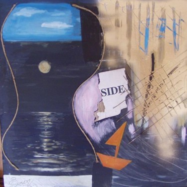 Painting titled "Side" by Daniele Baron, Original Artwork