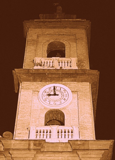 Photography titled "CAMPANILE DELLA CAT…" by Daniele Lucia (PHOTOBRIDGE), Original Artwork, Manipulated Photography