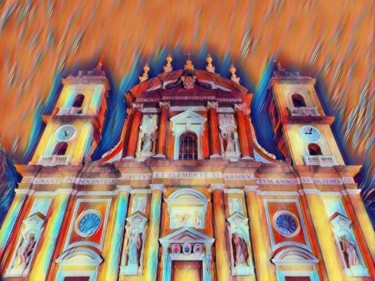 Photography titled "CATTEDRALE DI SAN P…" by Daniele Lucia (PHOTOBRIDGE), Original Artwork, Manipulated Photography