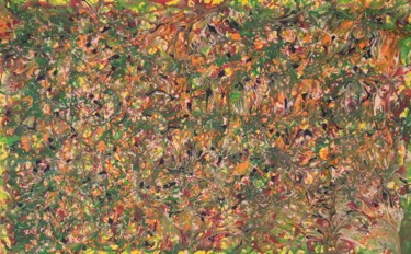 Pintura titulada "Abstract grande tai…" por Daniel Ene, Obra de arte original, Acrílico