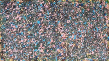 Malerei mit dem Titel "Abstract grande tai…" von Daniel Ene, Original-Kunstwerk, Acryl