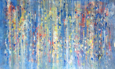 Pittura intitolato "Abstract movement 6" da Daniel Ene, Opera d'arte originale, Acrilico